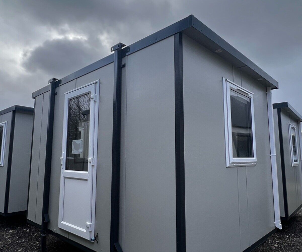 12ft Portable Office Site Cabin Container Anti Vandal Steel
